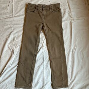 Cat and Jack Jeans Boys 14 Khaki Wash
